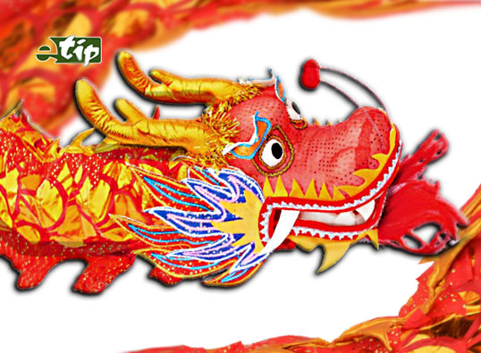 Avatar del Dragón Chino de 4m